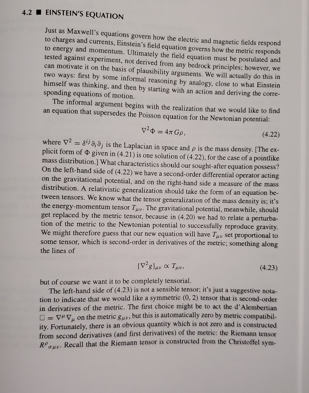 Solved 6.3) Background: Carroll Section 4.2 gives what can | Chegg.com