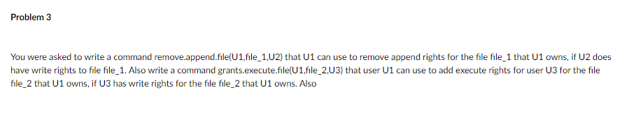 Solved You were asked to write a | Chegg.com