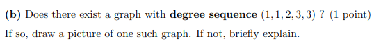 Solved (a) Draw a picture of a simple graph G whose | Chegg.com