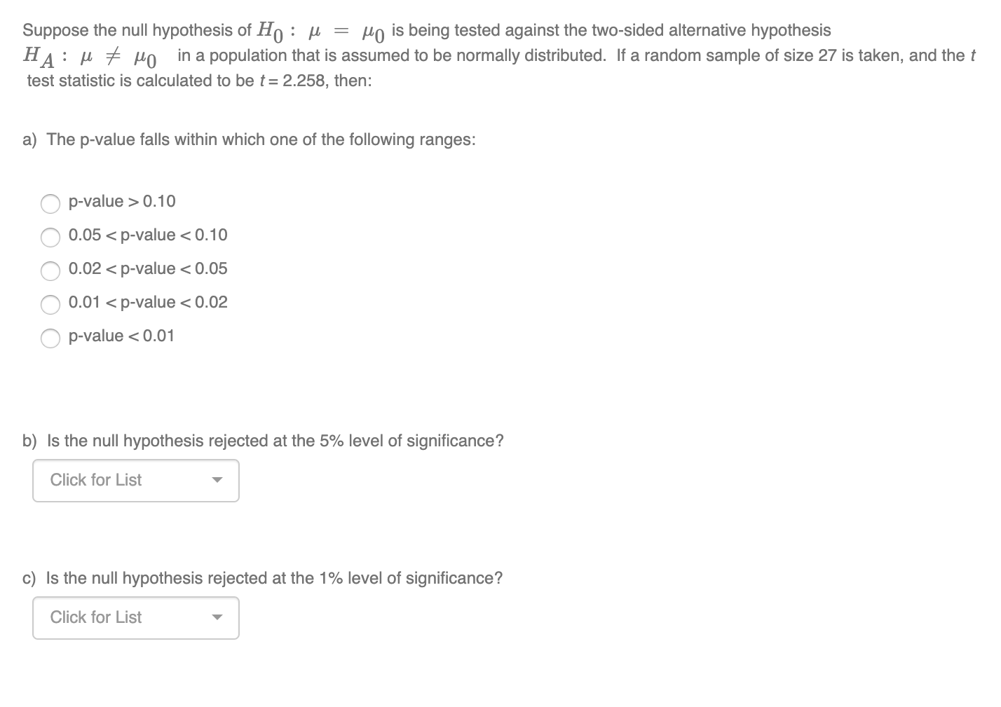 Solved For B) And C) The Answer Is Either Yes Or No. | Chegg.com