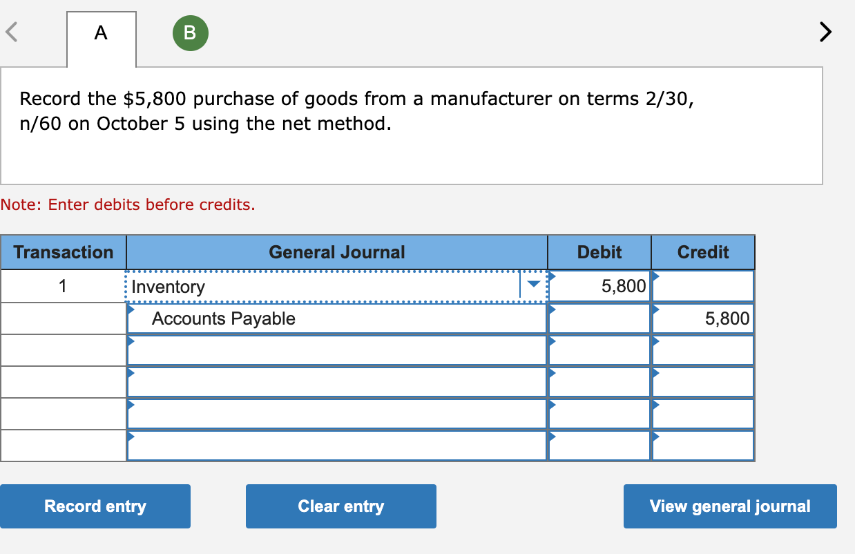 Solved On October 5 , your company buys and receives