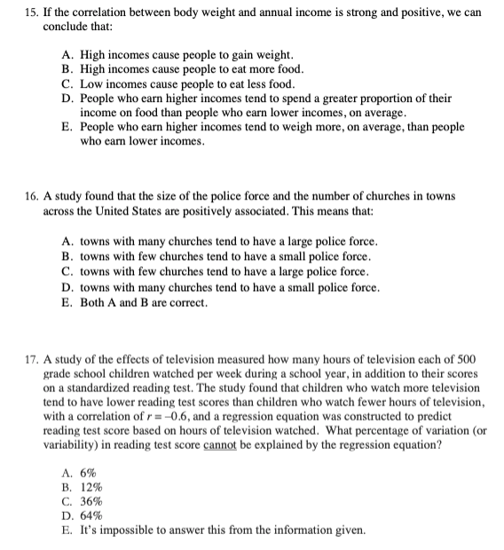 Correlation of body measurements case study answers 08 picture