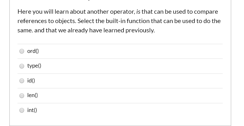 Solved Identify a major difference between a list and a | Chegg.com