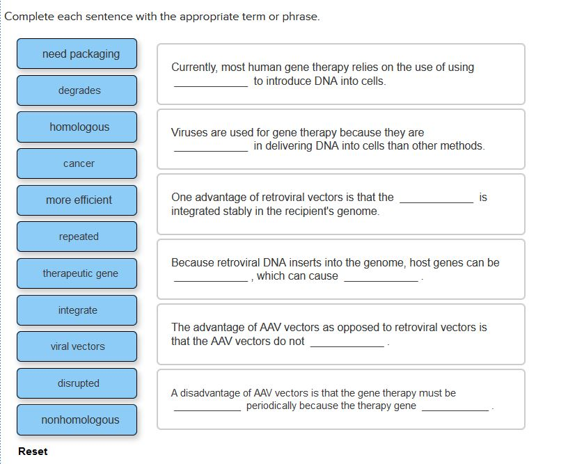 Solved Complete each sentence with the appropriate term or | Chegg.com