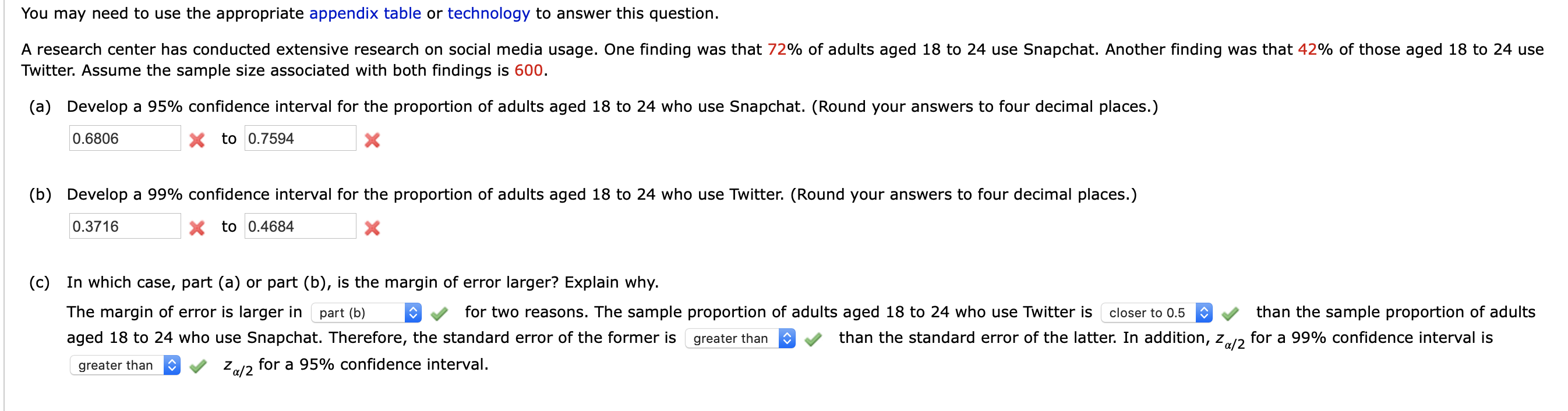 Solved You may need to use the appropriate appendix table or | Chegg.com