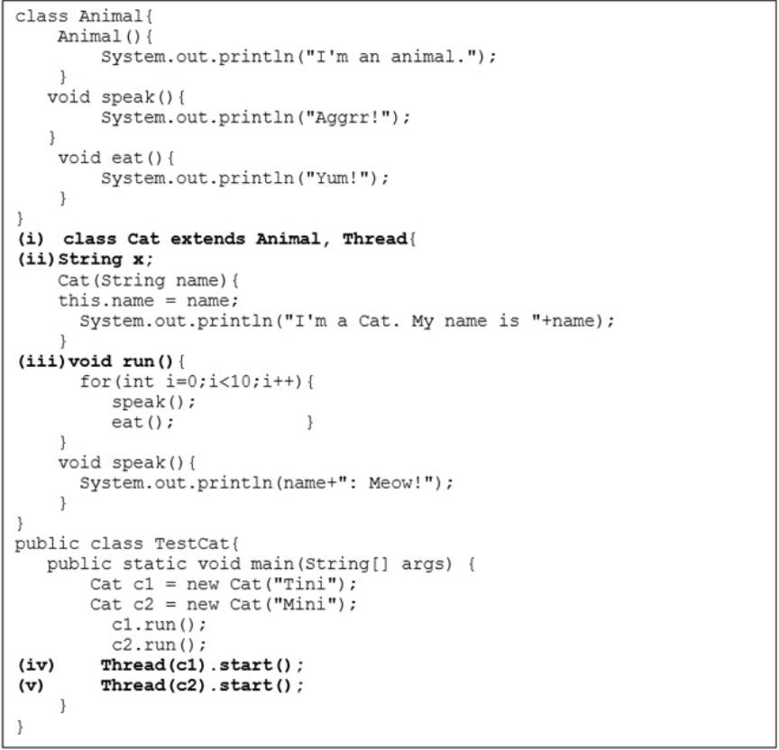 Solved There are 5 errors in the Java codes indicated by | Chegg.com
