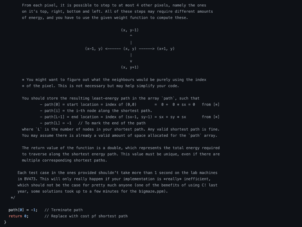 Solved Convert the function findPath(mp, weight) in Python | Chegg.com