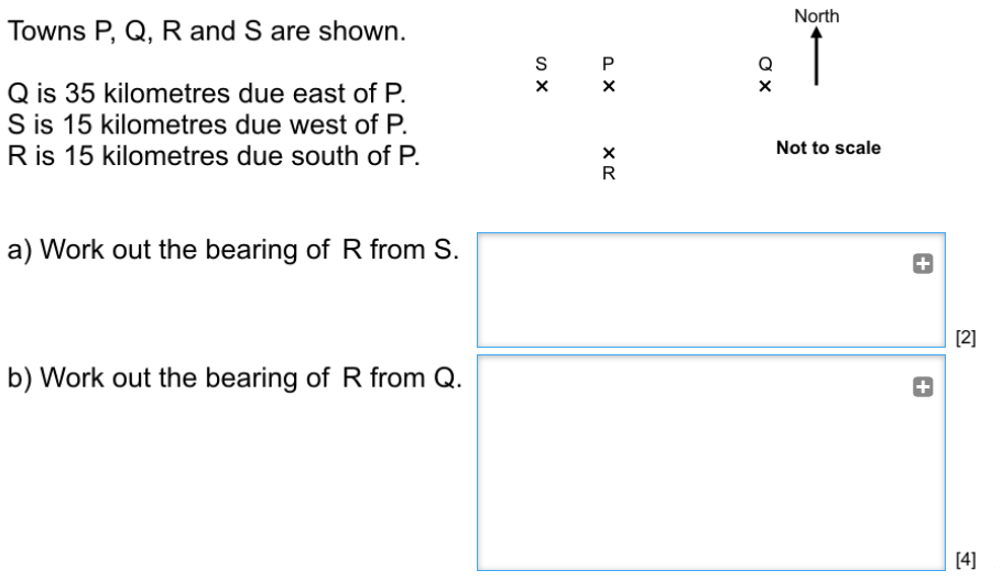 Solved North Towns P Q R And S Are Shown S I ס X Ho Q Chegg Com