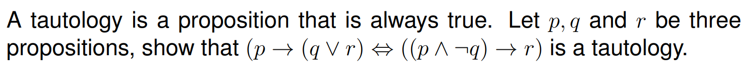 Solved Show that the proposition is always true by using | Chegg.com