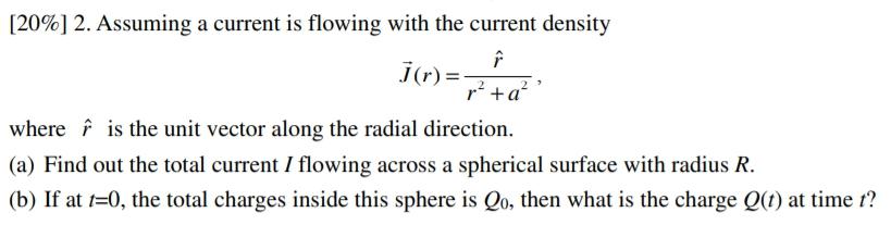 Solved 2 Assuming A Current Is Flowing With The Cu Chegg Com