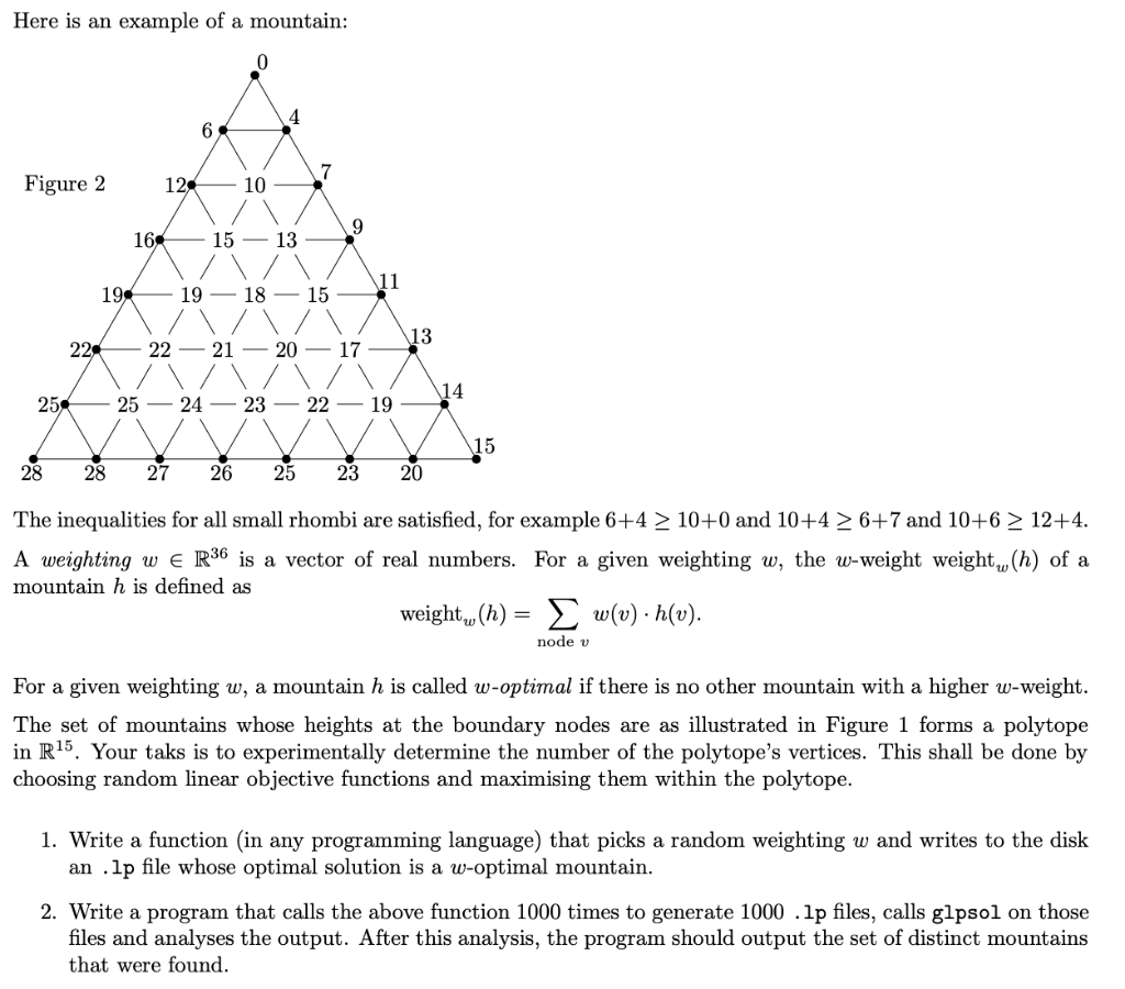 We are given a triangular array of 36 nodes in the | Chegg.com
