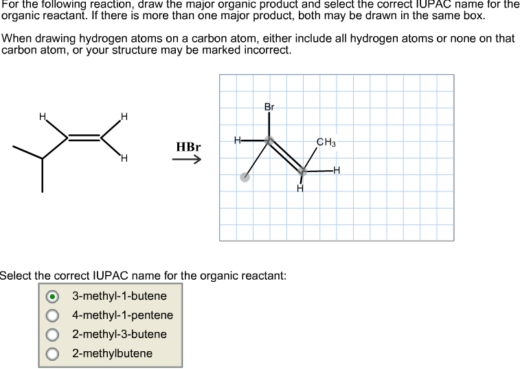 Solved For The Following Reaction Draw The Major Organic Chegg Com