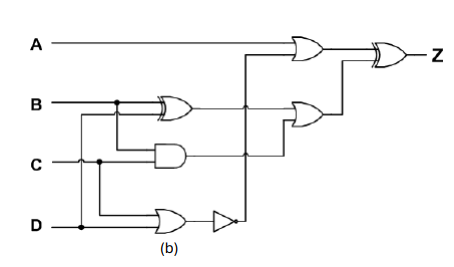 Solved Design the combinational circuit using VHDL and | Chegg.com