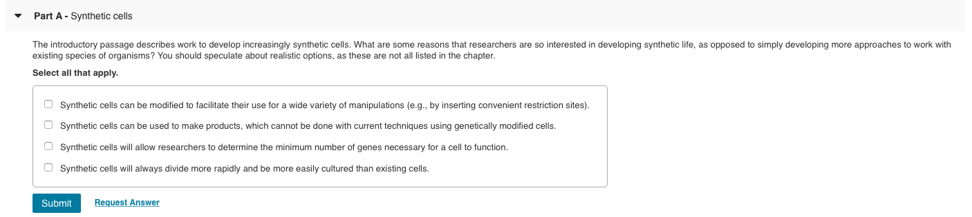 Solved A Cell's Genome Is Its Blueprint For Life. However, 