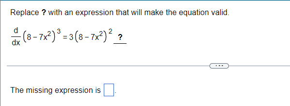 Solved Replace ? with an expression that will make the | Chegg.com
