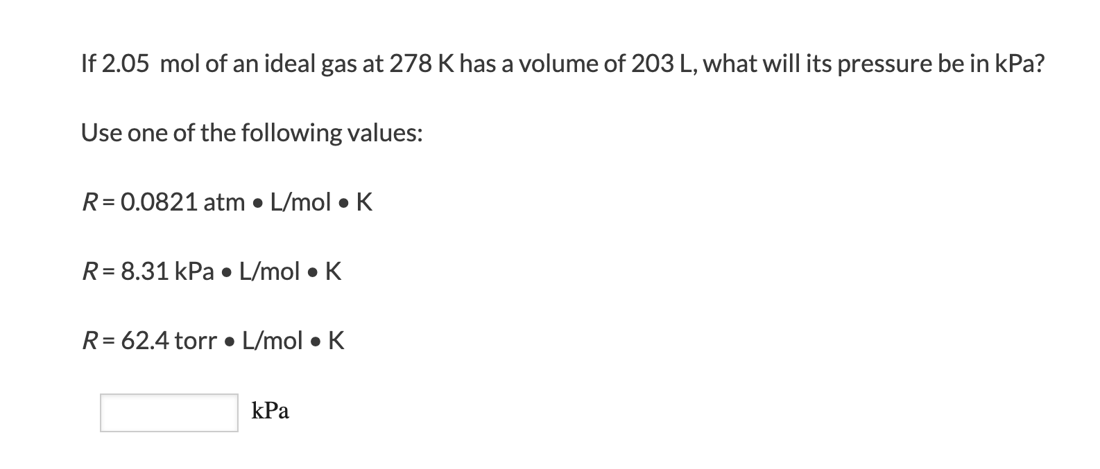 Solved A 1.49 L sample of gas is warmed from 250.0 K to a | Chegg.com