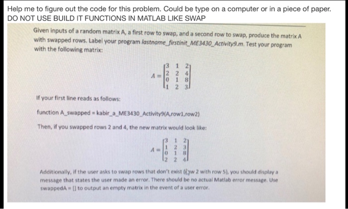 Solved Help me to figure out the code for this problem. | Chegg.com