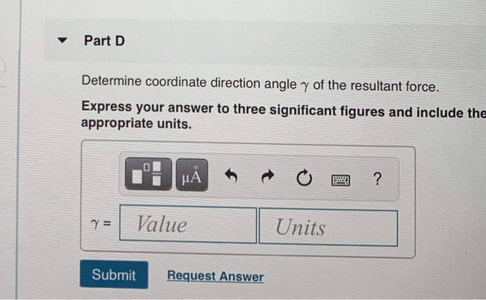 Solved Review If the coordinate direction angles for F3 = | Chegg.com