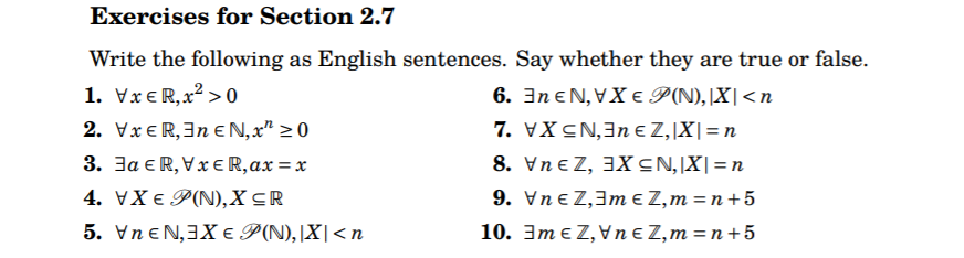 Solved B. Decide Whether Or Not The Following Pairs Of | Chegg.com