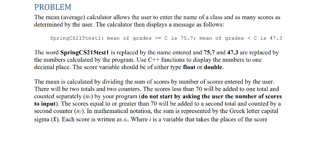 solved-problem-the-mean-average-calculator-allows-the-user-chegg