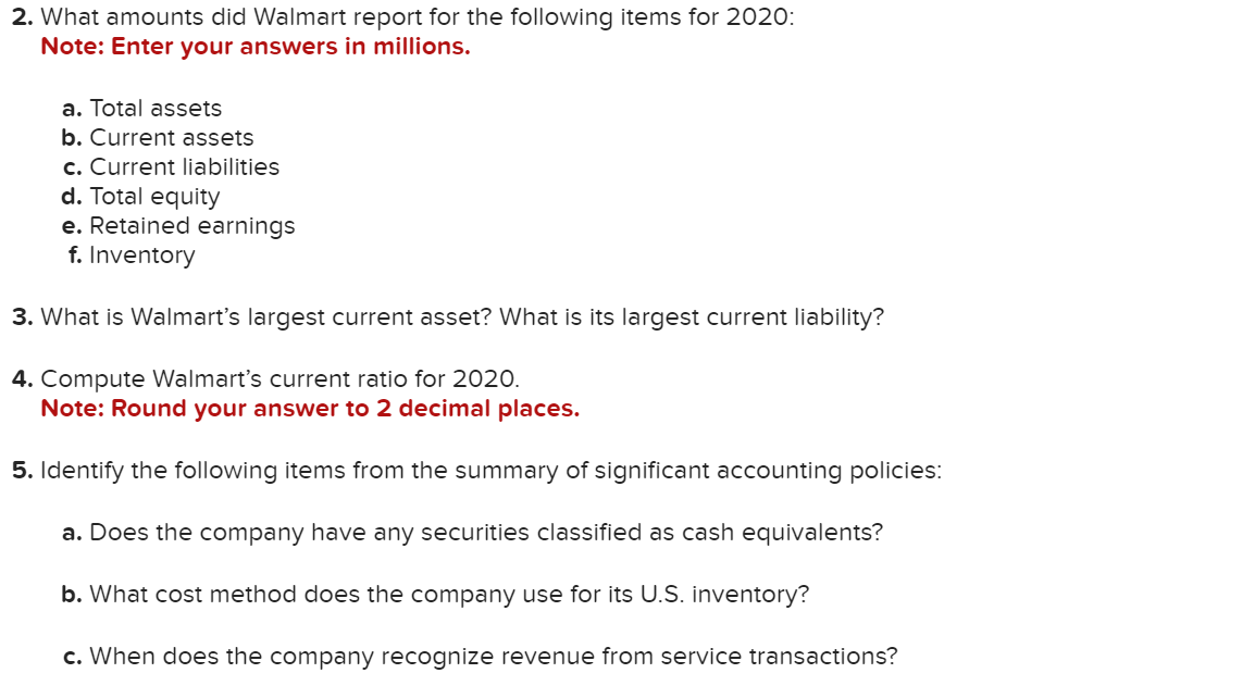 Solved Source: Walmart NOTES TO CONSOLIDATED FINANCIAL | Chegg.com