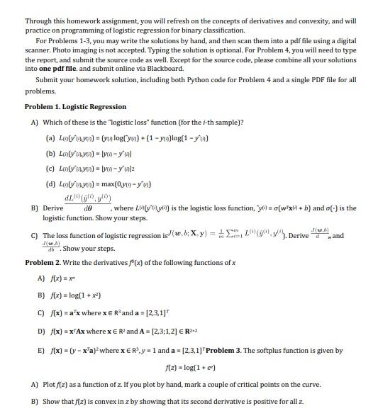 Through this homework assignment, you will refresh on | Chegg.com