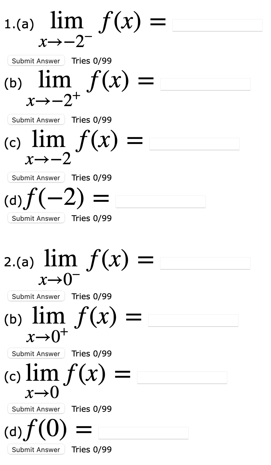 Solved Enter INF for positive infinity and -INF for negative | Chegg.com