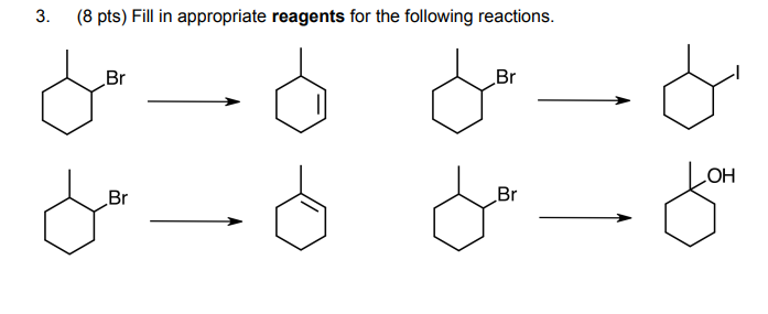 Solved 2. (6 pts) Draw the mechanism for the following | Chegg.com