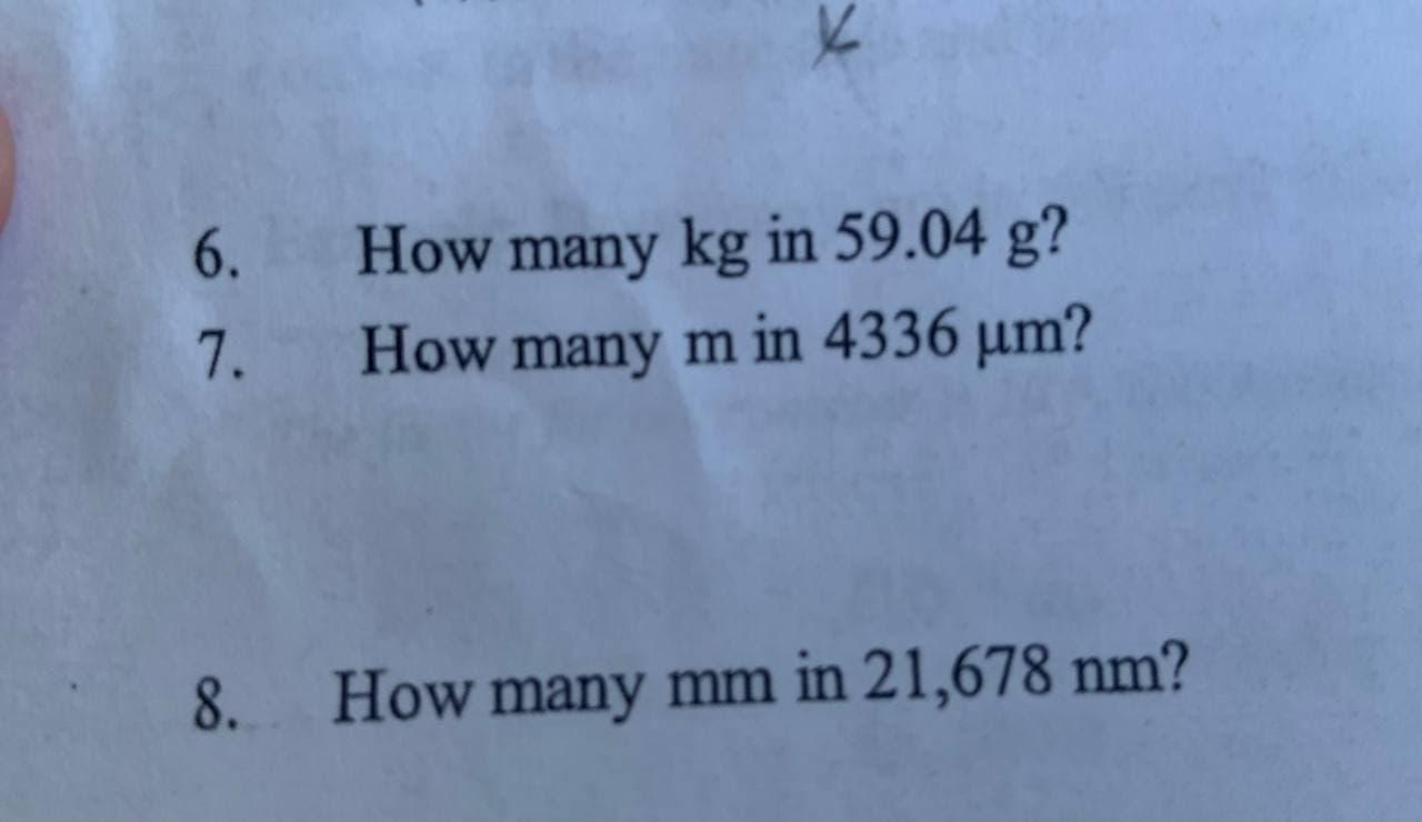 How Many Mm In 21678 Nm