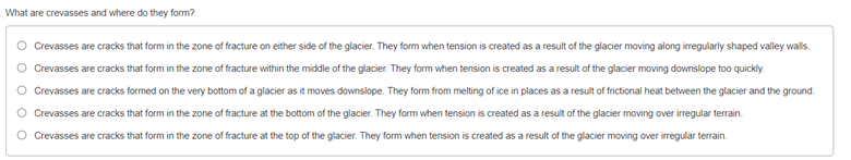 solved-what-are-crevasses-and-where-do-they-form-crevasses-chegg