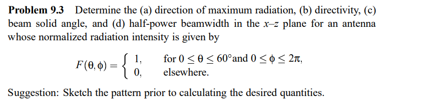 Solved Problem 9.3 Determine The (a) Direction Of Maximum | Chegg.com