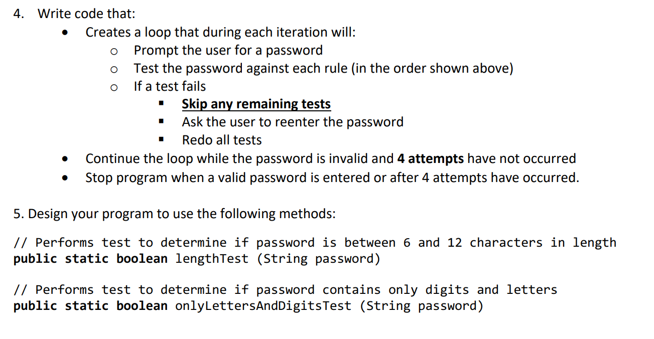 Solved Assignment Description Write a program that asks the | Chegg.com