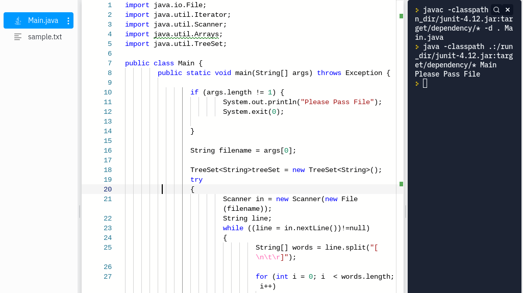 Solved [Java] Please edit the current code attached at the | Chegg.com