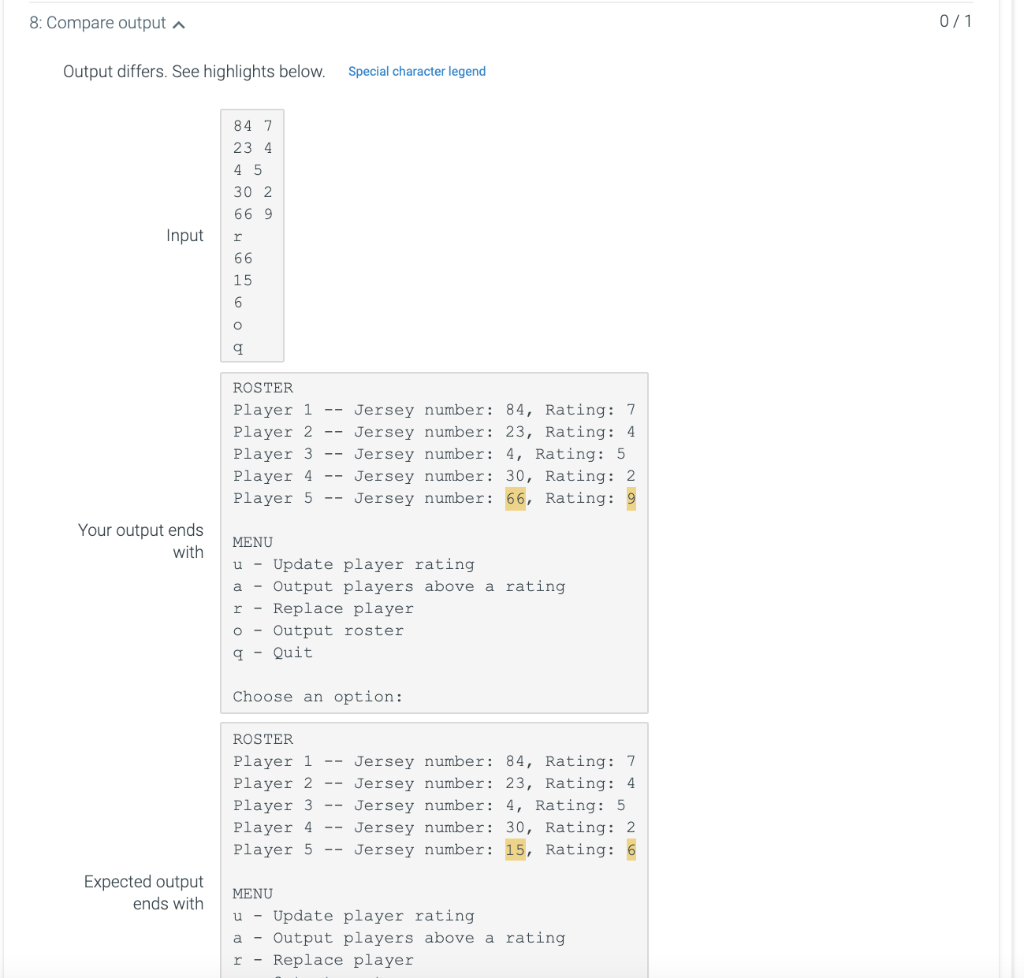 Solved In C Please 6.29 LAB*: Program: Soccer team | Chegg.com