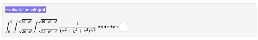 y sqrt 36 x 2