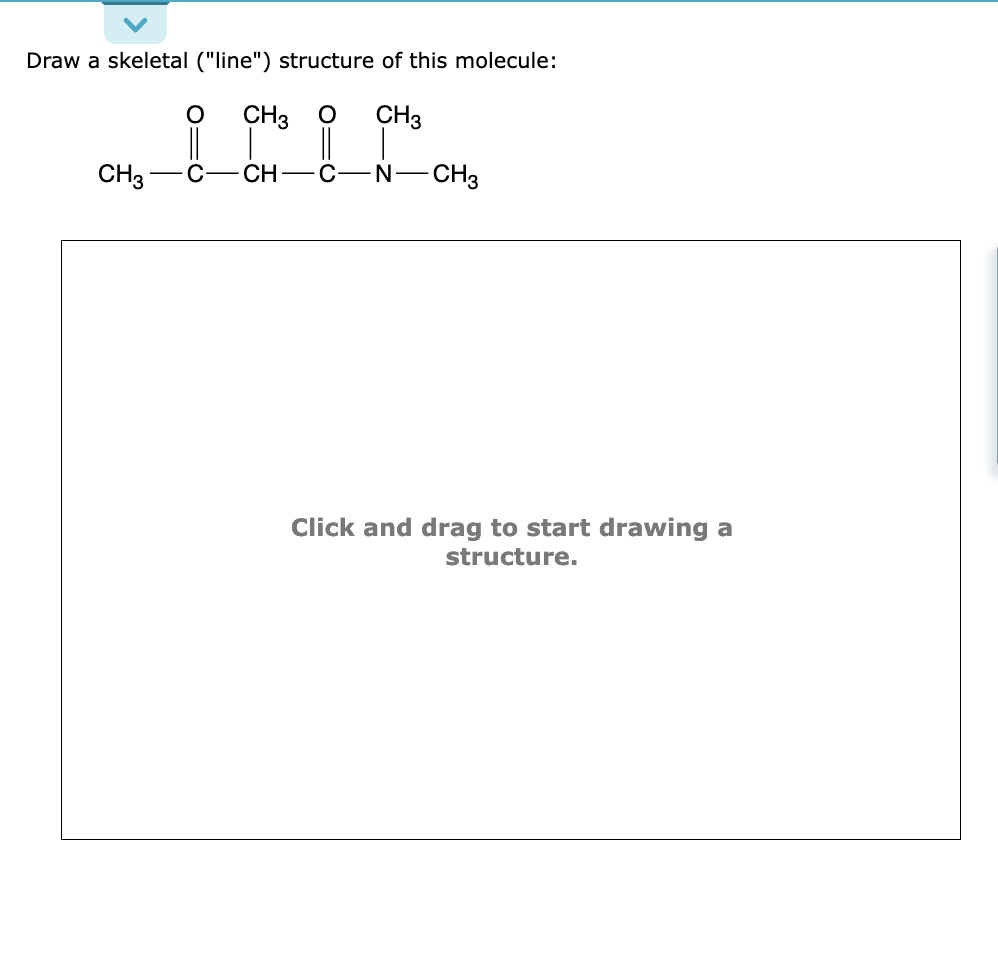 Solved Draw A Skeletal ("line") Structure Of This Molecule: | Chegg.com