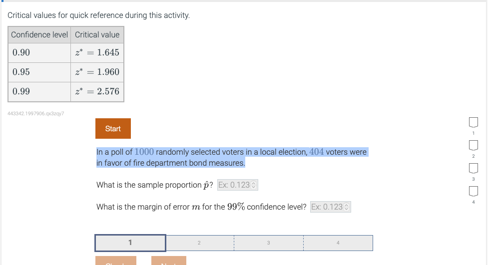 Solved Critical Values For Quick Reference During This Chegg Com