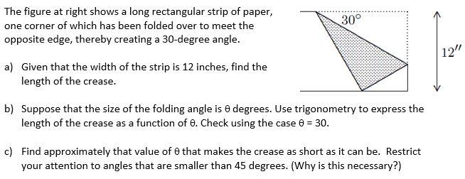Solved 30° The figure at right shows a long rectangular | Chegg.com