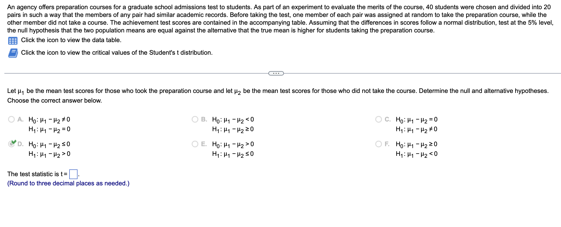 Solved Choose The Correct Answer | Chegg.com