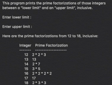 Solved Write a C program that prints the prime | Chegg.com