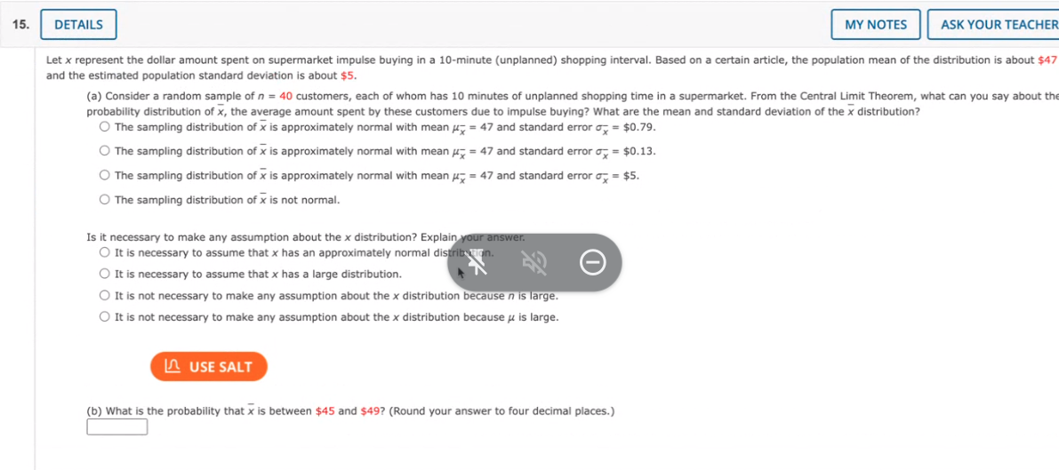 Solved and the estimated population standard deviation is | Chegg.com