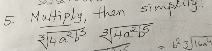 Solved 5 Mutiply Thon Simplit Chegg
