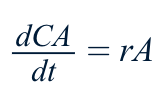 Solved The mass balance equation for a batch reactor that | Chegg.com