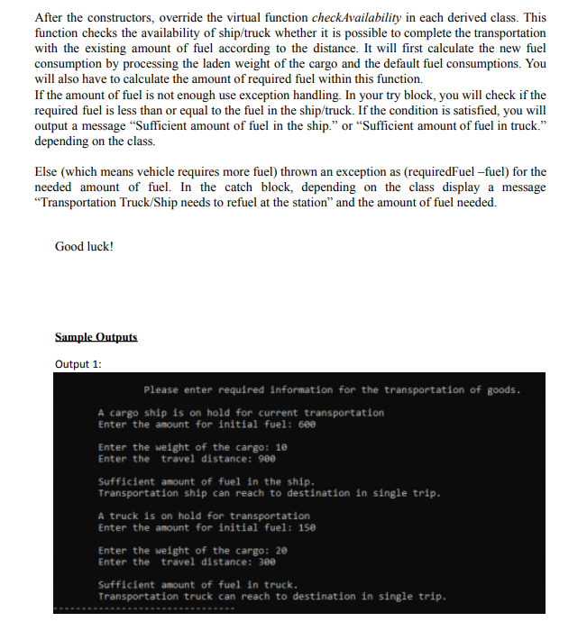 Solved Assignment Design a program that will perform | Chegg.com