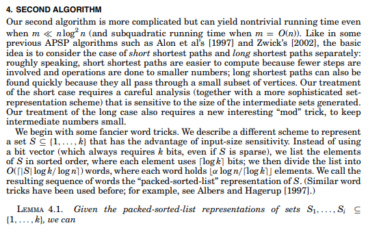 4. SECOND ALGORITHM Our second algorithm is more | Chegg.com