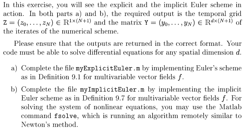 In this exercise, you will see the explicit and the | Chegg.com