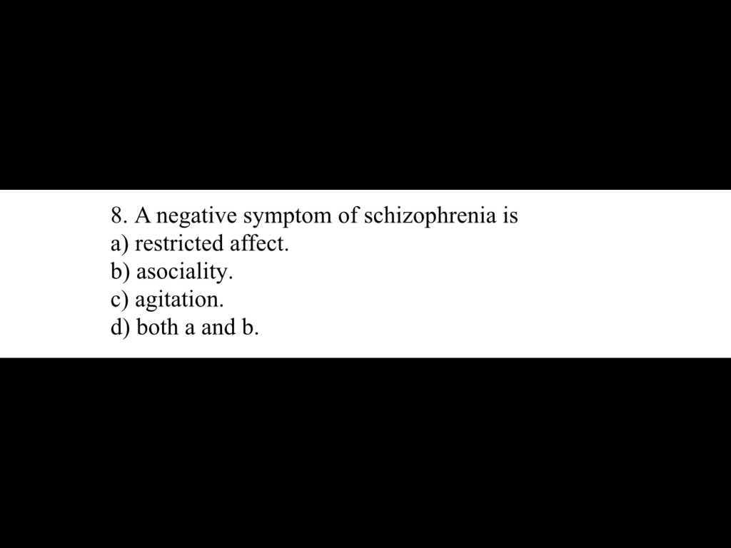 one of the negative symptoms of schizophrenia, known as flat affect, involves: