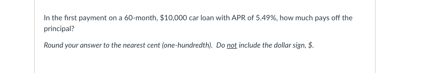 solved-in-the-first-payment-on-a-60-month-10-000-car-loan-chegg