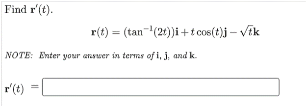 Solved Find the domain of r(t) and the value of r(t0). NOTE: | Chegg.com