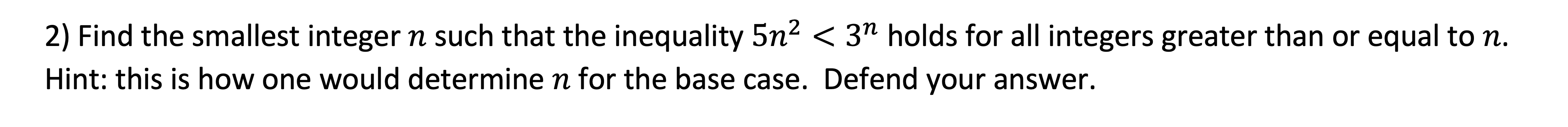 solved-2-find-the-smallest-integer-n-such-that-the-chegg